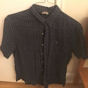 Salt Valley Casual Short-sleeved Button-down