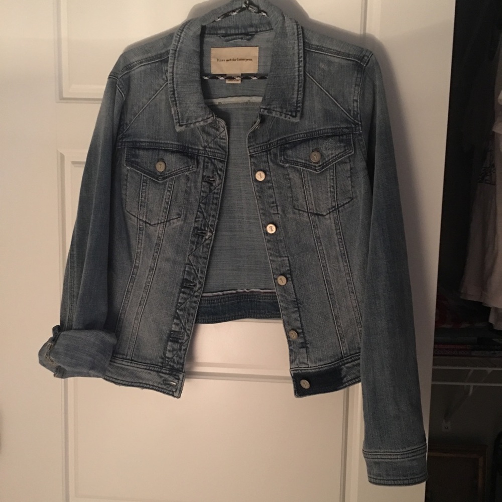 Anthropologie Jean Jacket