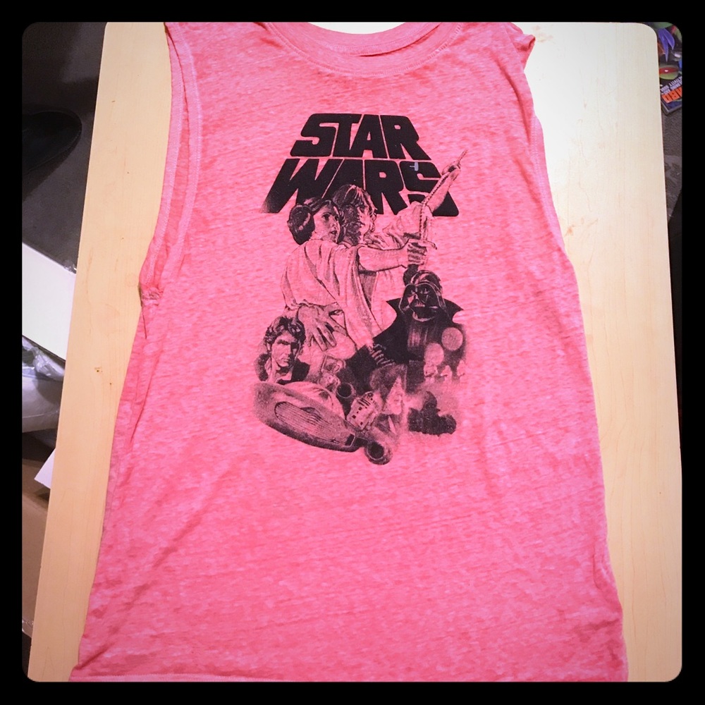 Star Wars cutoff tee
