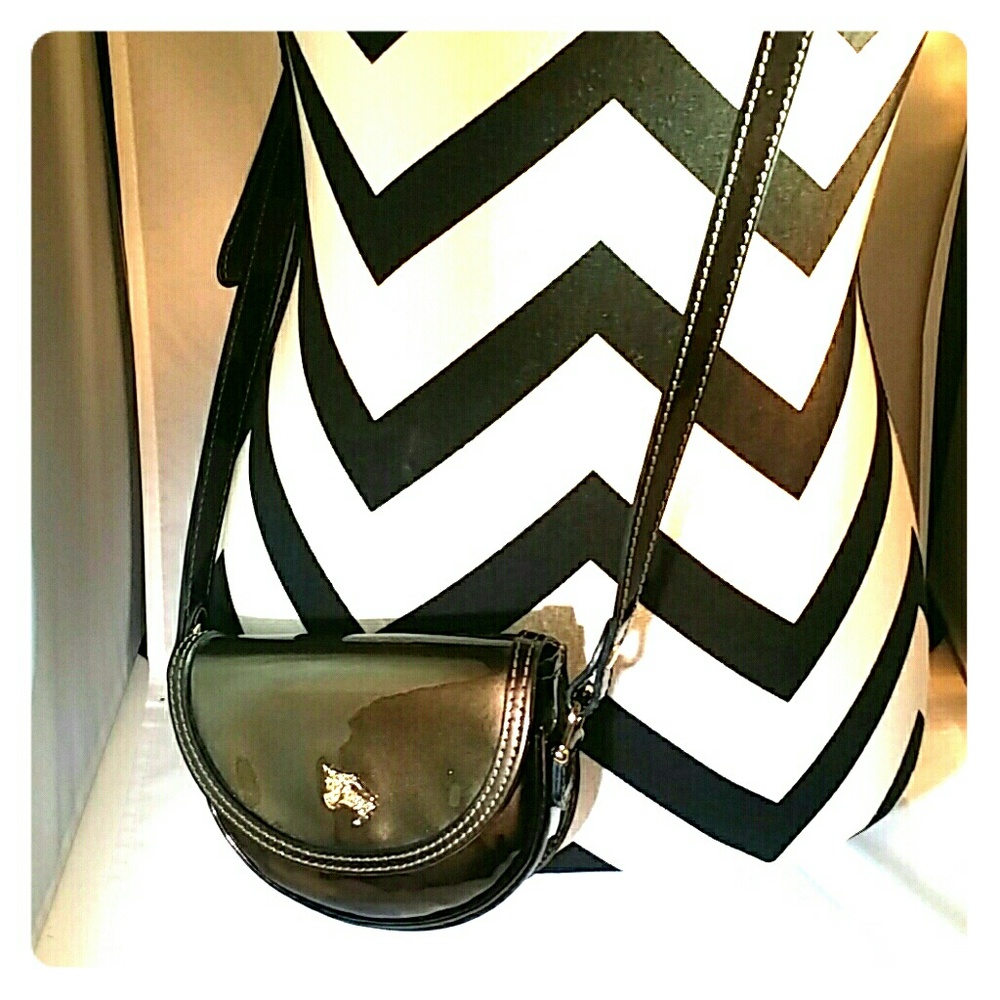 (100% Authentic)Burberry Pewter Crescent Crossbody