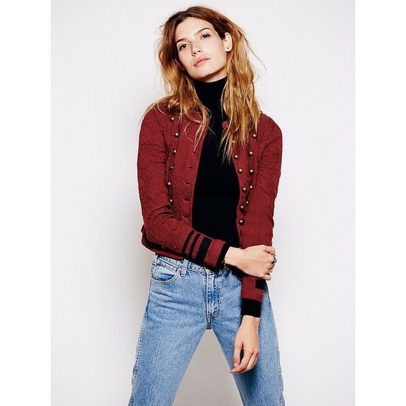 🌙Free People in the Band Texture Jacket - Picture 2 of 7