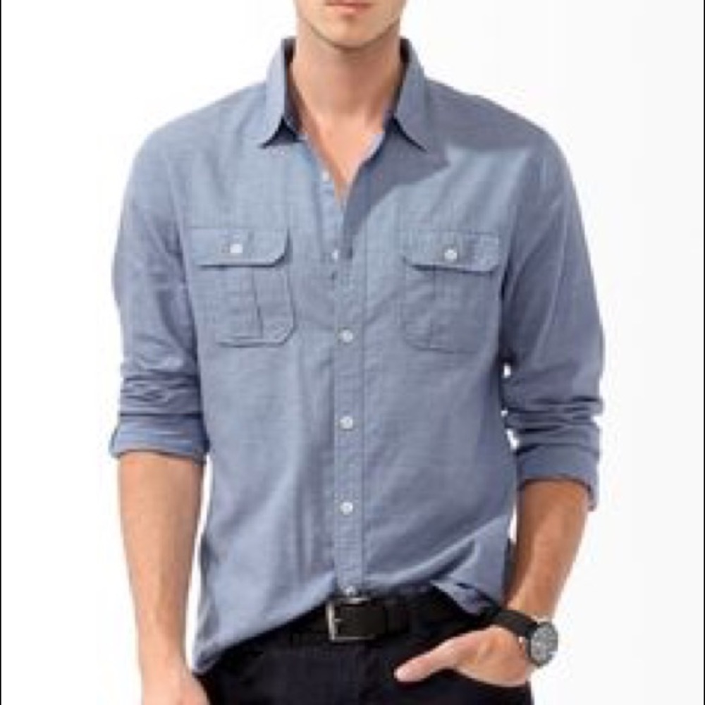 Men's Express MK2 Fitted Shirt XL 17-17 1/2
