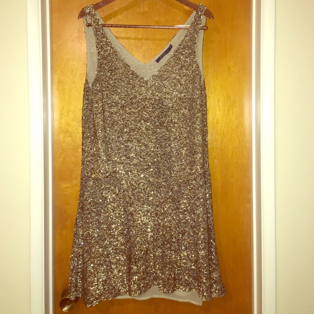 Ralph Lauren Quincy sequin dress