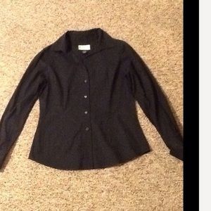 Womens' Black Dress Shirt