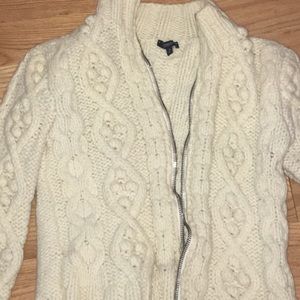 Women's Burberry off white sweater