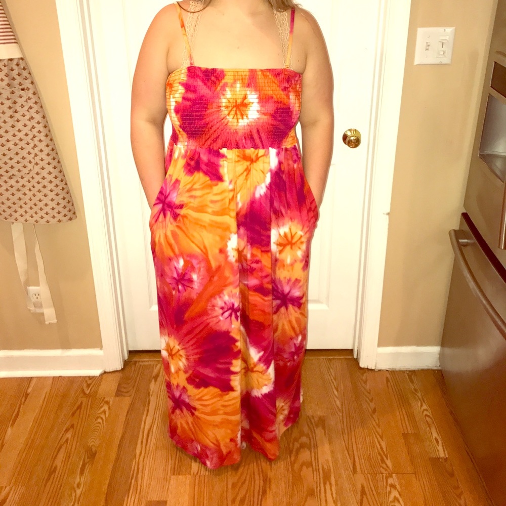 Tie Dye Maxi Dress