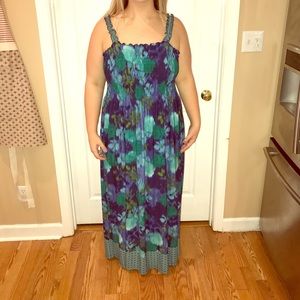Printed Maxi Dress