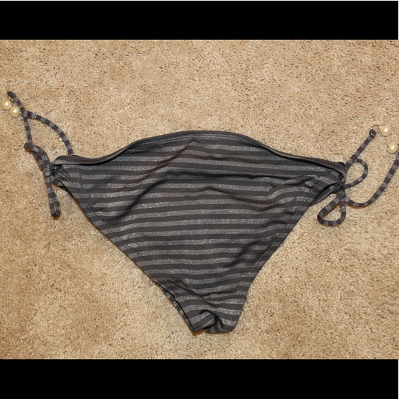 Bikini Bottom in Sparkly Gray/Silver, Medium - Picture 4 of 4