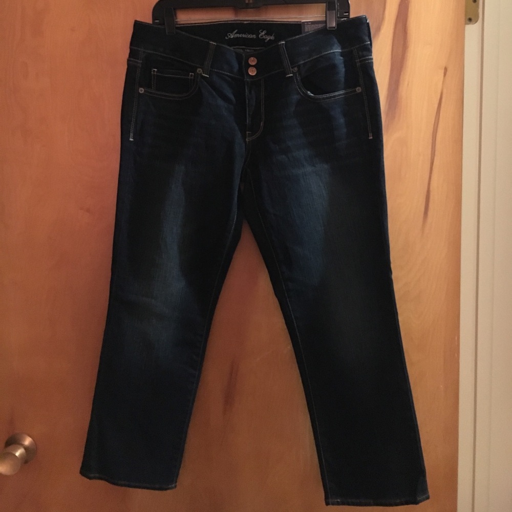 American Eagle Artist Crop Jeans
