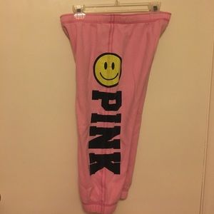 PINK jogger sweatpants | Be Happy
