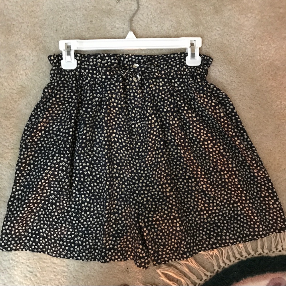 Express high waist skorts