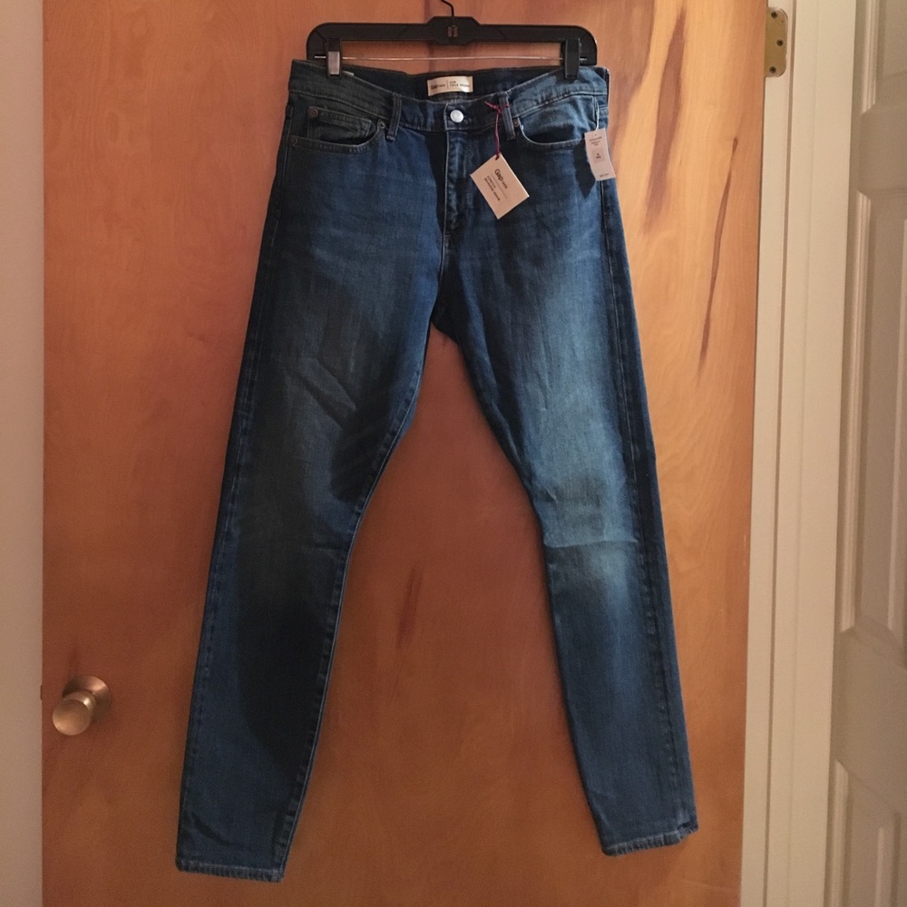 Gap stretch selvedge jeans. 30 r true skinny. NWT