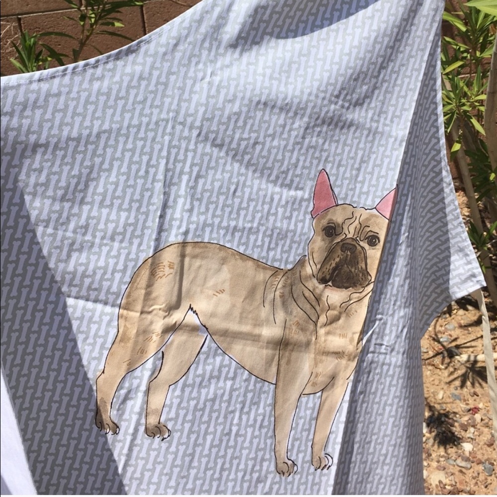 French Bulldog apron