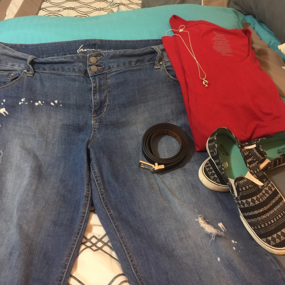 EUC LANE BRYANTSIZE 20 WORE ONETIME-NOT NOT FOT ME