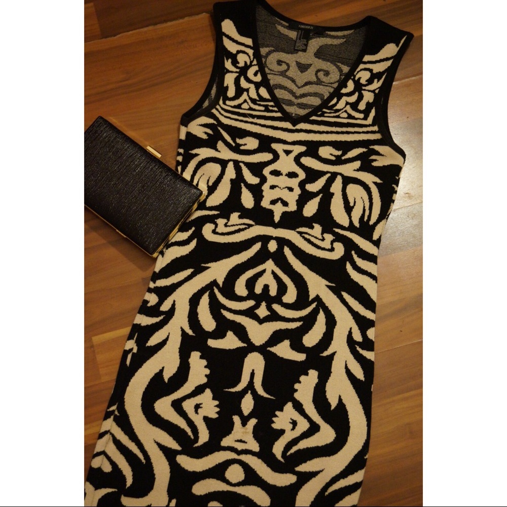 Pattern Bandage Dress