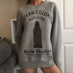 ACNE STUDIOS "THE CASEY" SWEATSHIRT