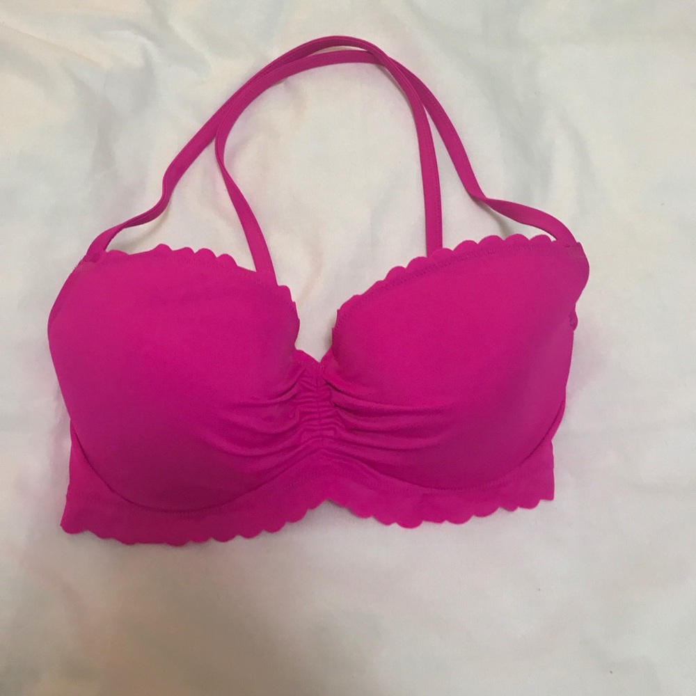 Hot pink bikini
