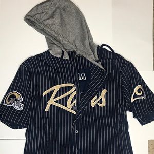 ✨Rams Button Down worn once