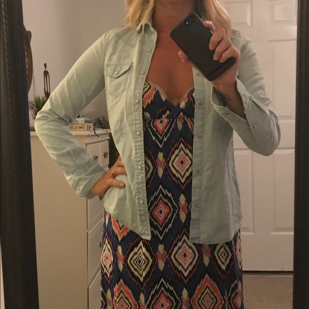 Soft denim shirt