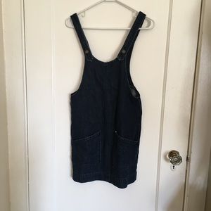 Denim Overall Dress