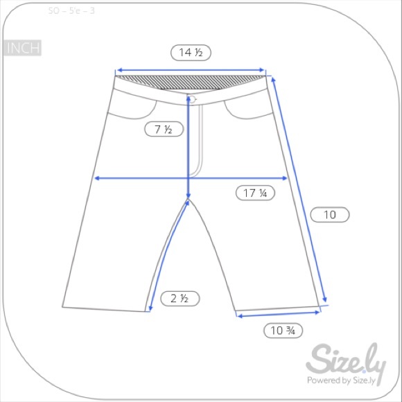 Black&white print fitted shorts - Picture 6 of 6