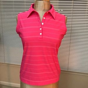 Niki fit dri sleeveless golf polo shirt