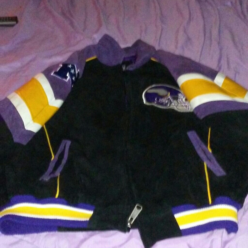 New Nfl Minnisota Vikings Jacket