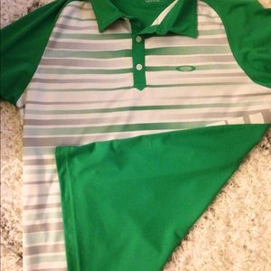 Mens Size L Oakley Golf Polo