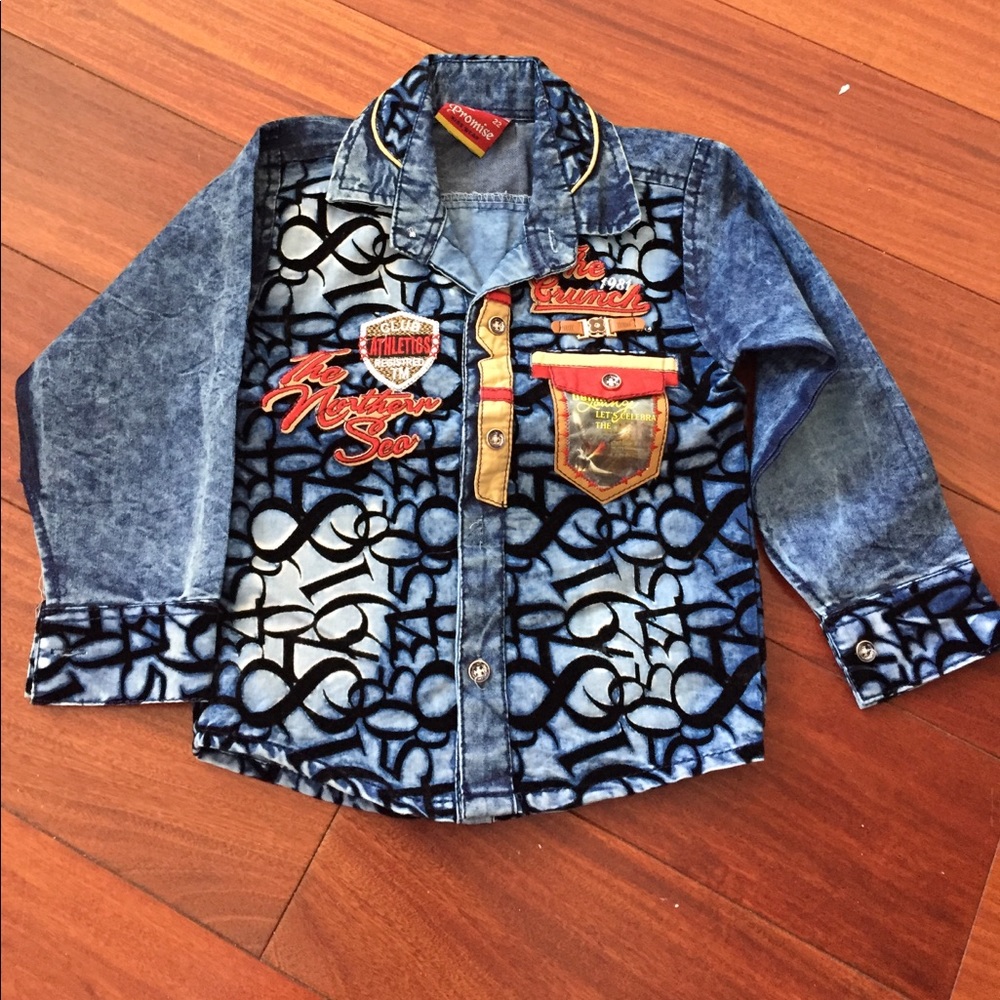 Boys denim shirt