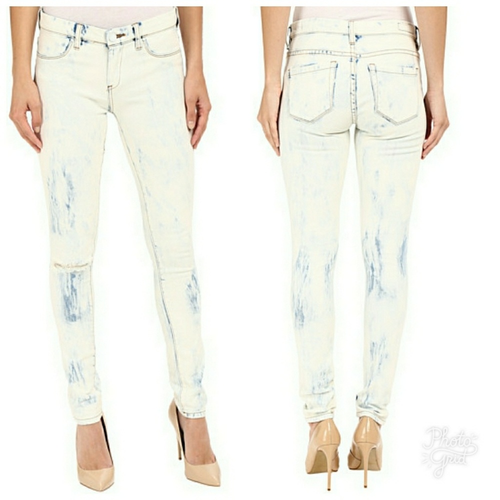 Blank NYC Distressed Bleached Skinny Jean