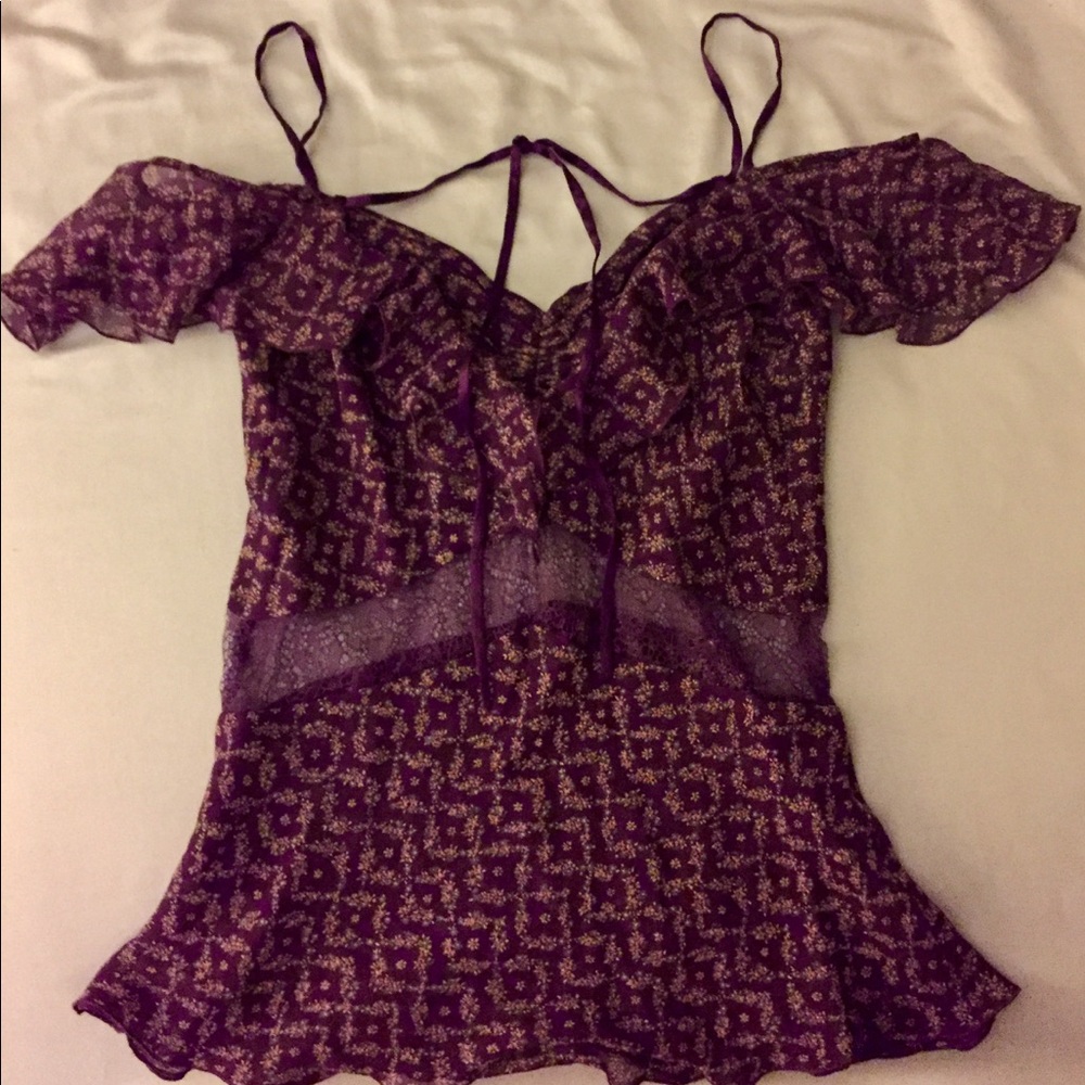 Express off shoulder top, XS