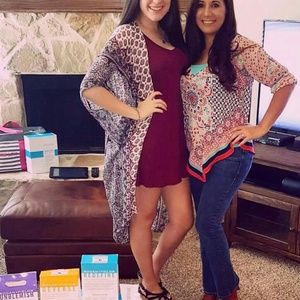 Maroon Tunic Dress Tank Top Long Shirt