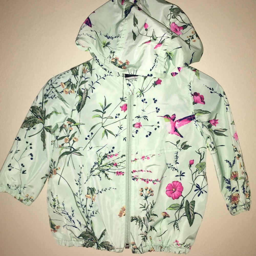 Windbreaker zip-up, baby size (12-18months)