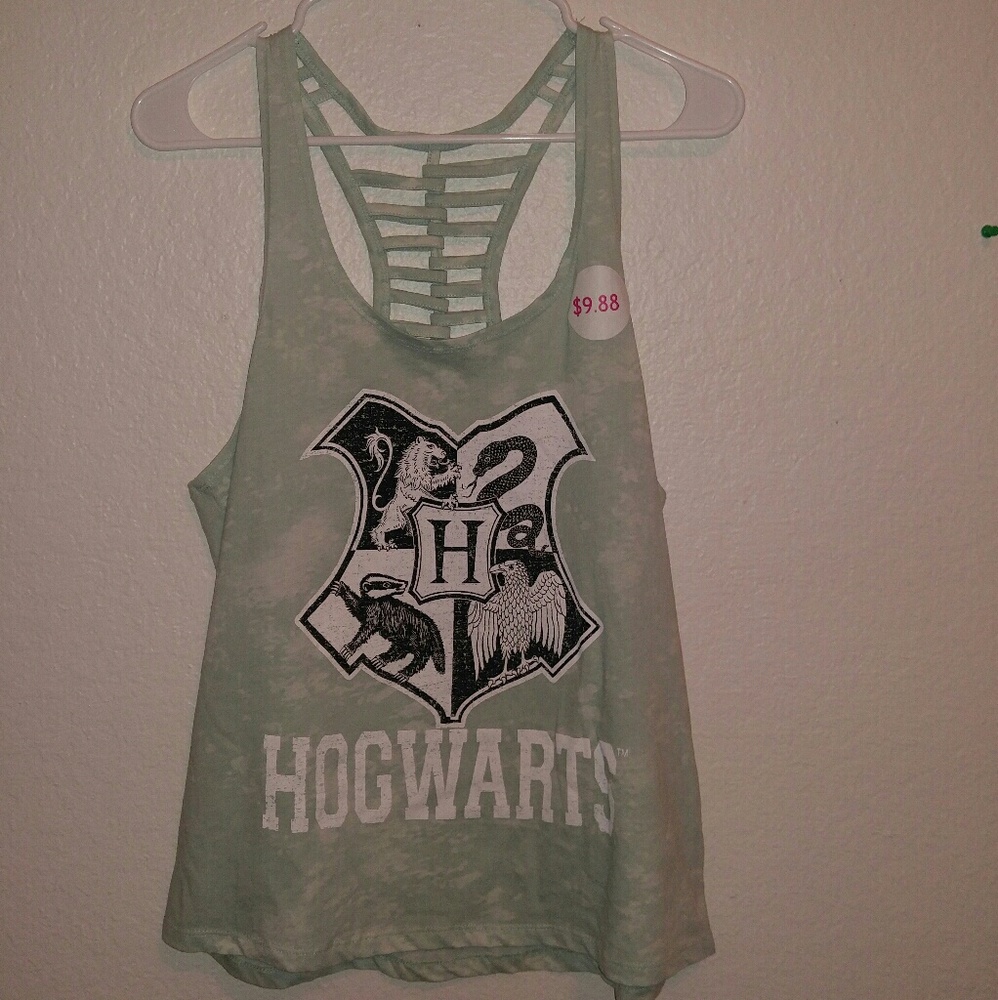 Harry Potter Hogwarts Houses NWT Tank Top