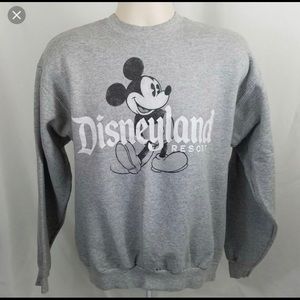 Authentic Grey Disneyland/Mickey Mouse Sweatshirt