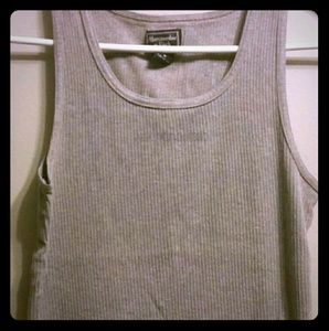 A & F Grey Tank Top