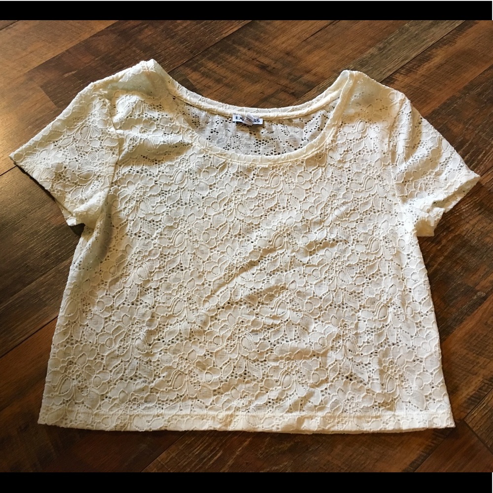 Express Lace Crop Top