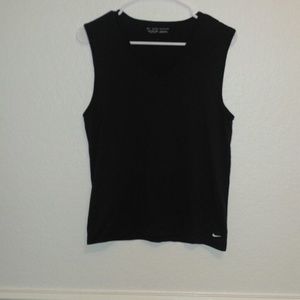 Black Nike Tank Top Tennis Style