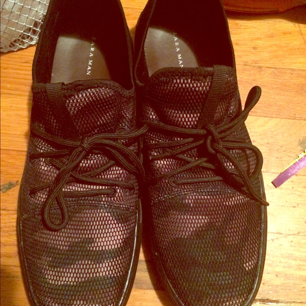 Zara Men's Winter 17' Camo Shoes