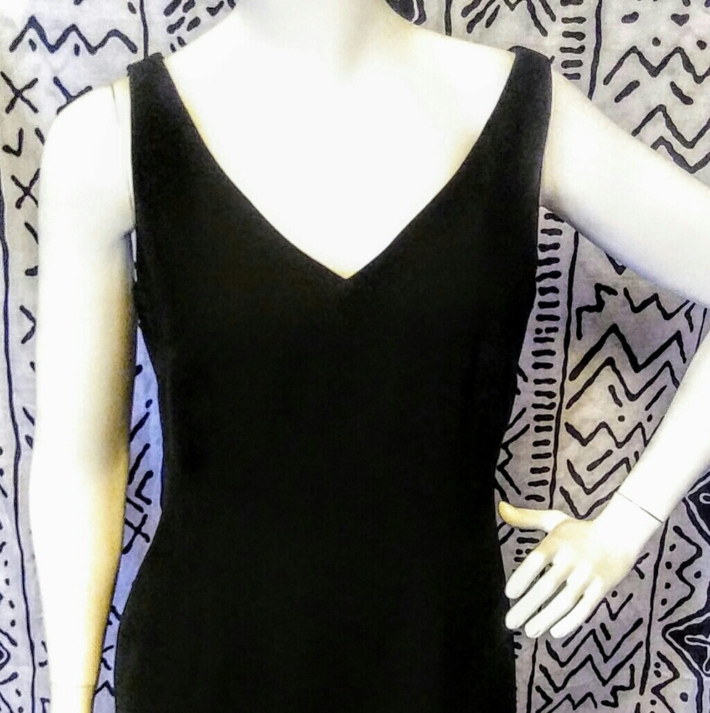"Talbots" black dress