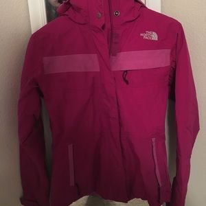 Purple NorthFace winter Jacket