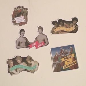feminist art history sticker pack✨