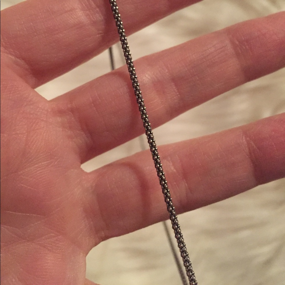 21" Silver Chain Necklace