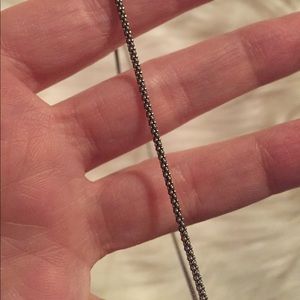21" Silver Chain Necklace
