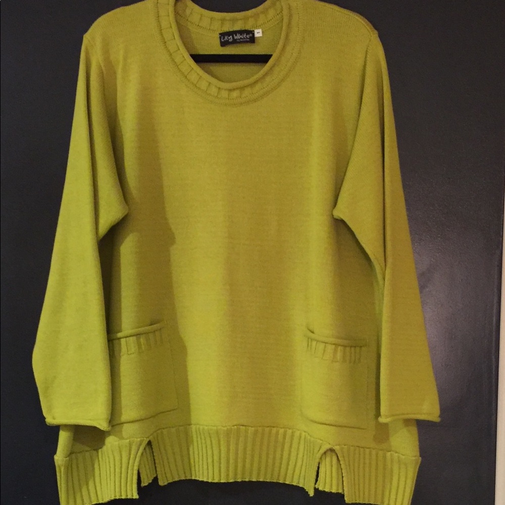 LILY WHITE by ACCONDA SWEATER
