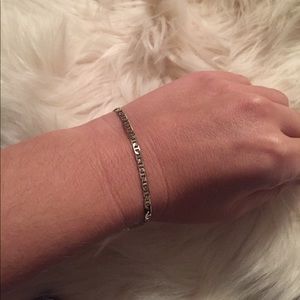 Real Silver Bracelet Unisex