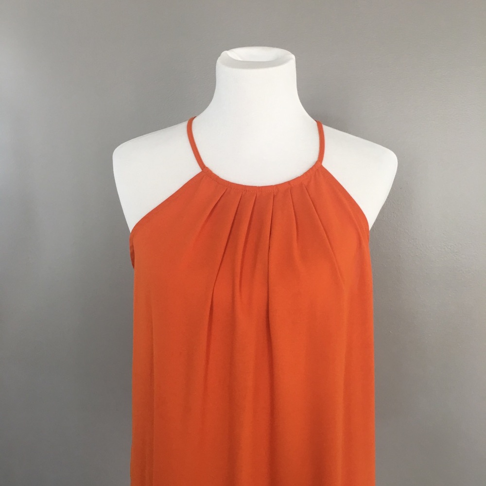 Professional Orange Halter Top