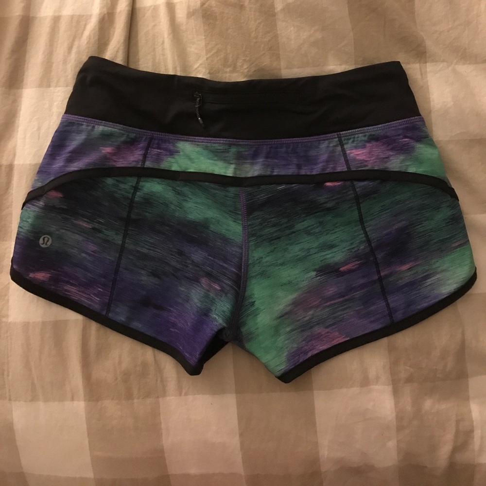 Lululemon speed shorts