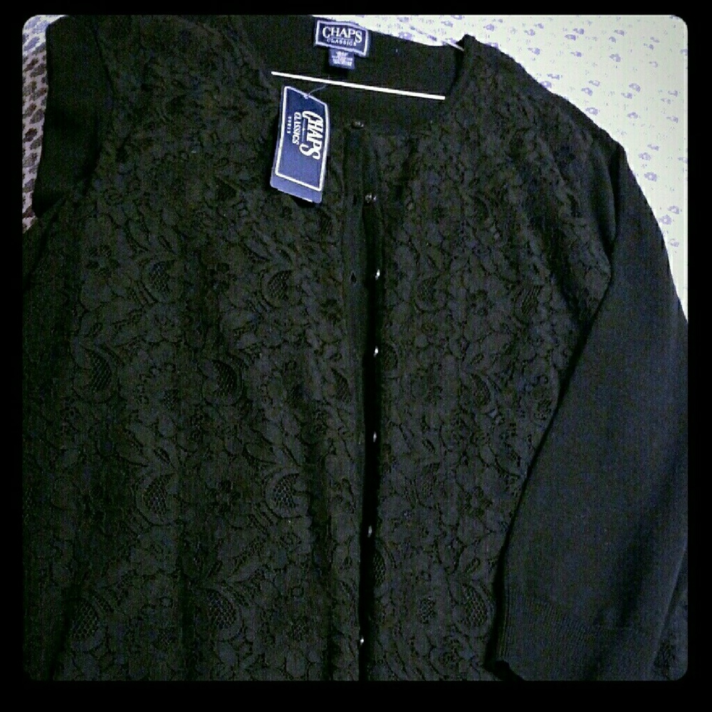 Chaps sweater/cardigan
