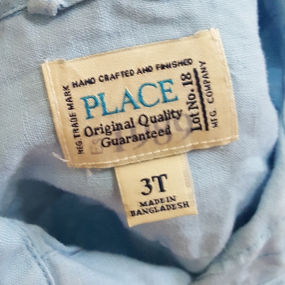 🖤 BOYS Children's Place Button Down Shirt - Picture 2 of 3